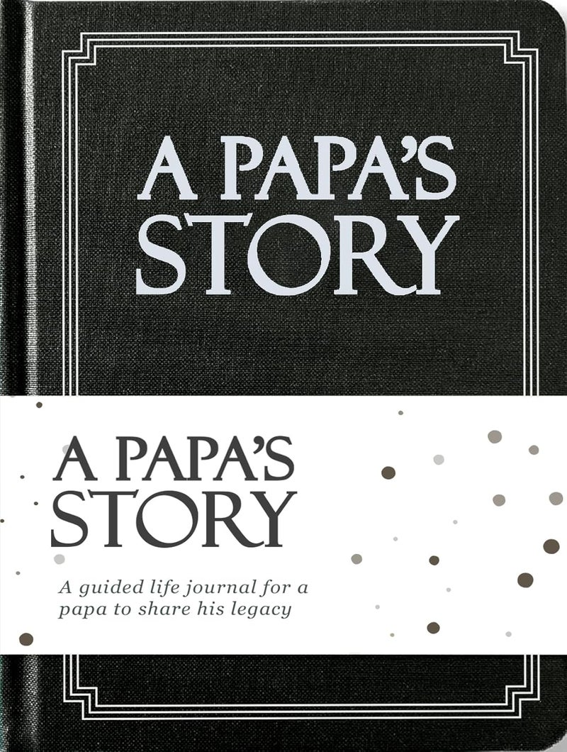 Coco & Lan Papa's Life Story Journal (Hardcover): A Meaningful Keepsake for Papa to Share His Journey and Memories, Book Includes 250+ Prompt Questions, Sentimental Gifts for Father's Day, Birthday & Christmas - Image 1